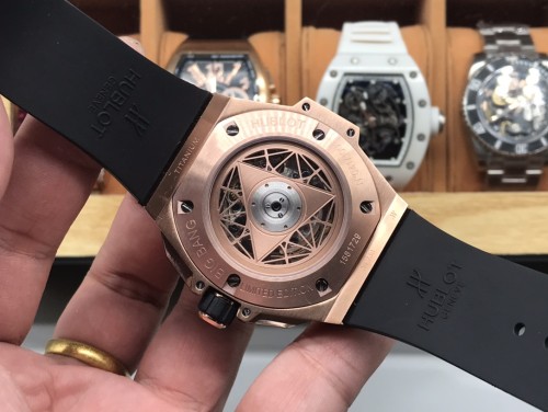 CH 위블로 빅뱅 상블루 II 타투 워치